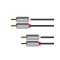 Cablu 2RCA t-t 1m K&amp;M basic