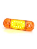 Lampa Gabarit Led 714 W97.3 12V-24V Pozitie Portocaliu Was