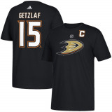 Anaheim Ducks tricou de bărbați logo black Ryan Getzlaf - XL