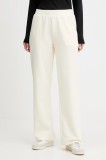Emporio Armani Underwear pantaloni de lounge culoarea bej, uni, EW001906 AF15357