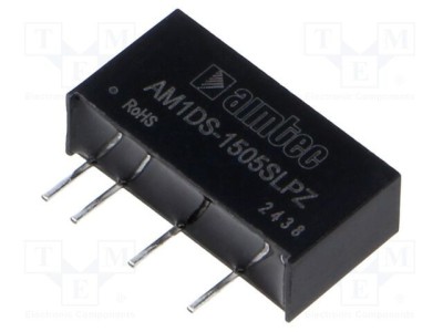 Convertor DC/DC AIMTEC 1W 13,5-16,5V la 5V DC pentru telecomunicații și industrie foto