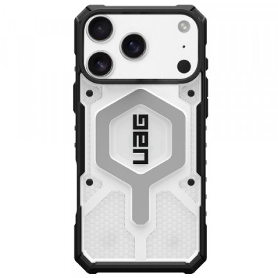 Husa MagSafe pentru Apple iPhone 17 Pro Max, Urban Armor Gear, Pathfinder Clear, Transparenta foto