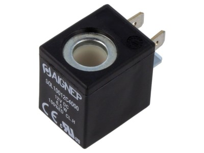 Bobină electrovalvă IP65 12V DC 6,5W foto