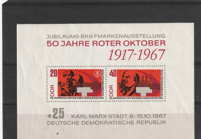 50 de ani revolutia din octombrie DDR .Germania.