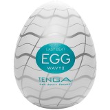 Tenga Egg Wavy II masturbator de unică folosință 1 buc