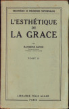 HST 612SP L&rsquo;esthetique de la grace, introduction a l&rsquo;etude ... 1933