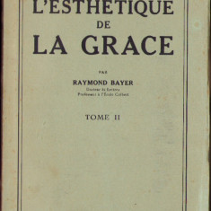 HST 612SP L’esthetique de la grace, introduction a l’etude ... 1933