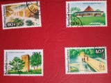 TOGO, TURISM - SERIE COMPLETĂ ȘTAMPILATĂ