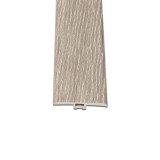 Schimbator Pardoseala Vinil SPC Stejar Berben 2400x45x6mm Profil T Tranzitie Parchet Laminat Maro Bej Gri