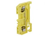 Conector de &Icirc;mbinare Șine 0.08-1.5mm2 2 Borne Galben, Wago
