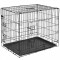 @Pet Cu?ca transport caini, negru, 77,5x48,5x55,5 cm, metal, 15002