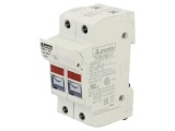 Suport Siguranță LOVATO ELECTRIC 10x38mm 32A 690VAC 2 Poli pentru Șină DIN