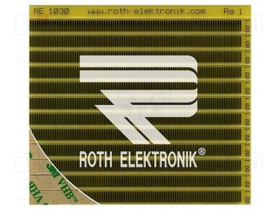 Placă universală singură faţă ROTH ELEKTRONIK GMBH, prototip W: 90mm L: 100mm foto