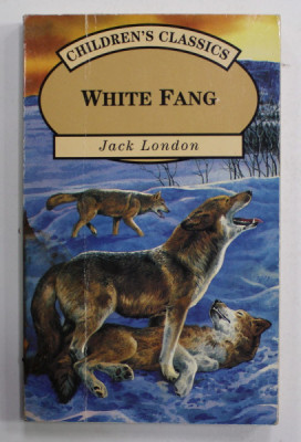 WHITE FANG by JACK LONDON , 1994 , COPERTA CU URME DE INDOIRE foto
