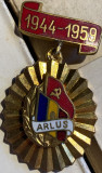 ARLUS 1944-1959/INSIGNA VECHE DE COLECTIE/33x20 mm.