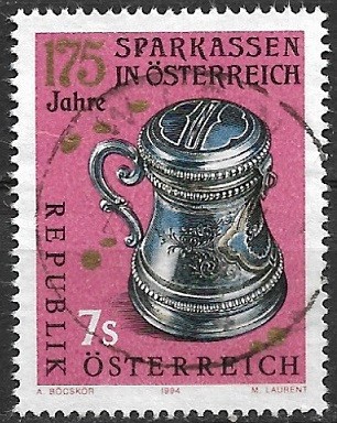 B1718 - Austria 1994 - stampilat foto