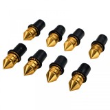 Suruburi pentru parbriz de motocicleta Keiti, suruburi pentru carenaj, suruburi din aluminiu, aurii, M5 Performance AutoTuning