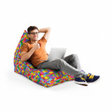 Fotoliu Puf Bean Bag tip Lounge Lego tetris