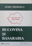 BUCOVINA SI BASARABIA (PORNIND DE LA NUMELE LOR)-DORU MIHAESCU