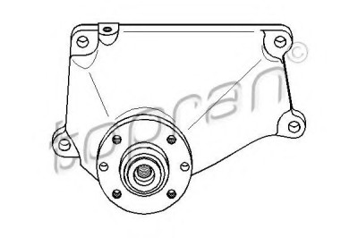 Suport, ventilator MERCEDES E-CLASS (W210) (1995 - 2003) TOPRAN 400 913 foto