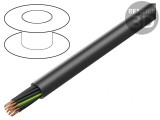 Cablu electric neecranat 18G1,5mm2 600V negru