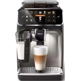Aparat de cafea automat Philips Series 5400 EP5447/90, spumator de lapte LatteGo, insertie de macinare in 12 trepte, afisaj intuitiv, negru
