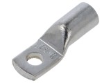 V&acirc;rf inelar tubular M8 50mm&sup2; crimpat pe cablu cositorit
