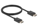 Cablu DisplayPort 2.1 1m, 40Gbps, negru - DELOCK