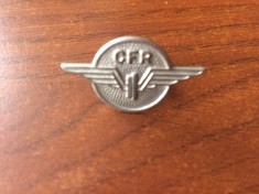 INSIGNA CUC CFR CAILE FERATE ROMANE RSR romania comunista epoca de aur foto