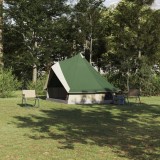 vidaXL Cort de familie Tipi Verde 8-Persoane Impermeabil