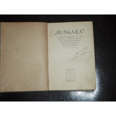 HUNGARA - JULIUS KEMENY foto
