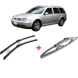 Cumpara ieftin Set 3 stergatoare Volkswagen GOLF VAN IV Variant (1J5) 1999 - 2006, pentru parbriz si luneta, Bosch Twin