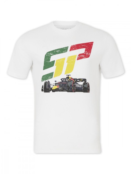 Red Bull Racing tricou de bărbați Sergio Perez white F1 Team 2024 - L