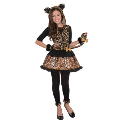 Costum leopard KidMania&amp;reg; pentru fete 10-12 ani 146 cm foto