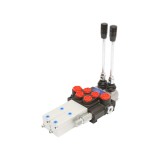 Distribuitor hidraulic P40 pneumatic cu 2 cai, Breckner Germany