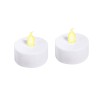 Lumanare LED 4x4 cm, tip pastila, set 2 bucati, ATU-083904, Oem