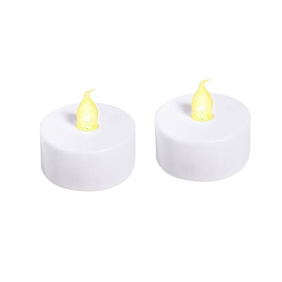 Lumanare LED 4x4 cm, tip pastila, set 2 bucati, ATU-083904 foto
