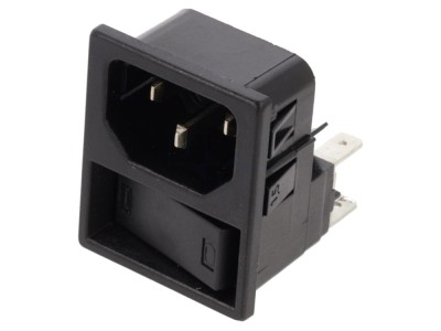 Conector alimentare AC cu switch foto