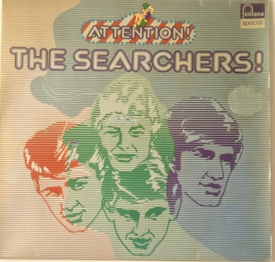 The Searchers &amp;lrm;&amp;ndash; Attention! The Searchers! _ NM / VG+ vinil, LP, disc muzica rock beat , rock &amp;amp; roll _ Fontana, Germania, 1972 foto