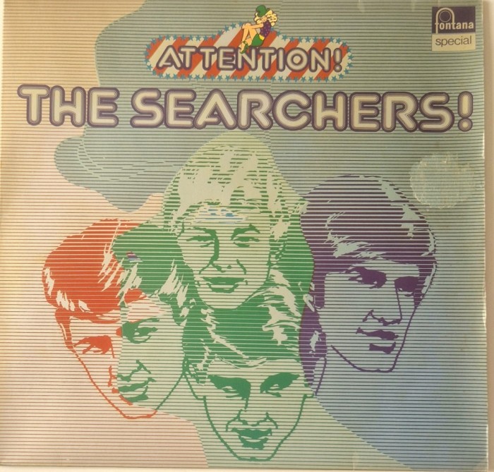 The Searchers &lrm;&ndash; Attention! The Searchers! _ NM / VG+ vinil, LP, disc muzica rock beat , rock &amp; roll _ Fontana, Germania, 1972