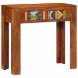 Consolă 80x35x75 cm din lemn masiv de salc&acirc;m