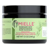 Mască de păr Mielle Organics Rosemary Mint pentru hrănire și &icirc;ntărire, 340 g