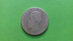 Moneda argint 1 leu 1885 foto