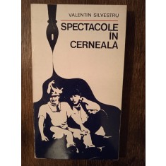 SPECTACOLE IN CERNEALA (DEDICATIA SI AUTOGRAFUL AUTORULUI PT. V. BARAN)