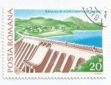 *Romania, Lp 951/1978, Hidrocentrale, 20 bani, eroare, oblit.