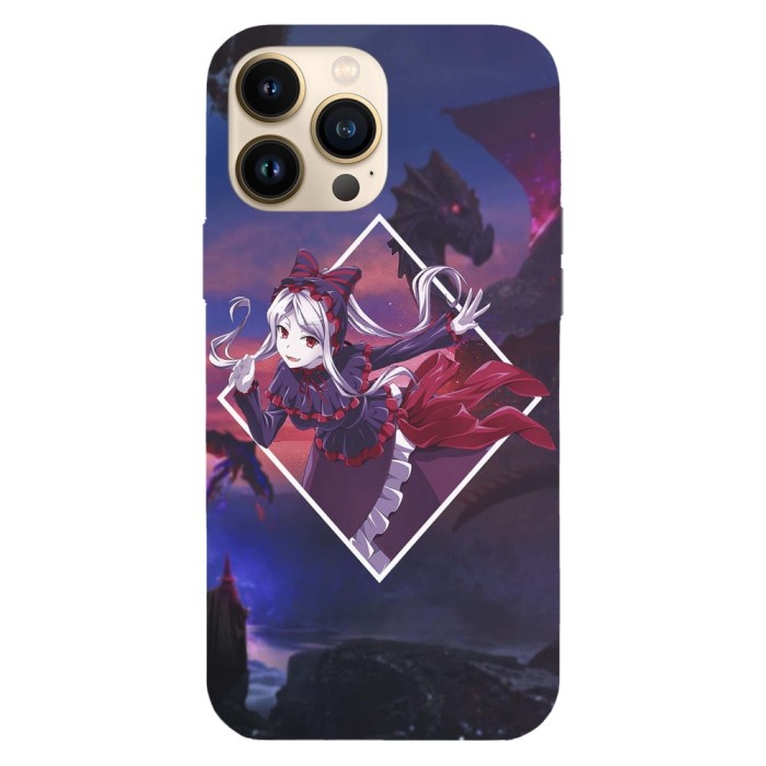 Husa compatibila cu Apple iPhone 11 Pro Max model Shalltear Bloodfallen Overlord, Silicon, TPU, Viceversa