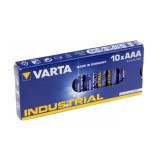 Set 10 baterii VARTA industrial, AAA, LR03 MN2400, 4003211111