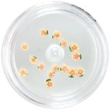 Flori acrilice bej pentru nail art, INGINAILS