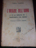 L&#039;ORIGINE DELL UOMO ORIGINEA OMULUI CARLO DARWIN