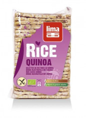 Rondele de orez expandat cu quinoa eco 130g, Lima foto